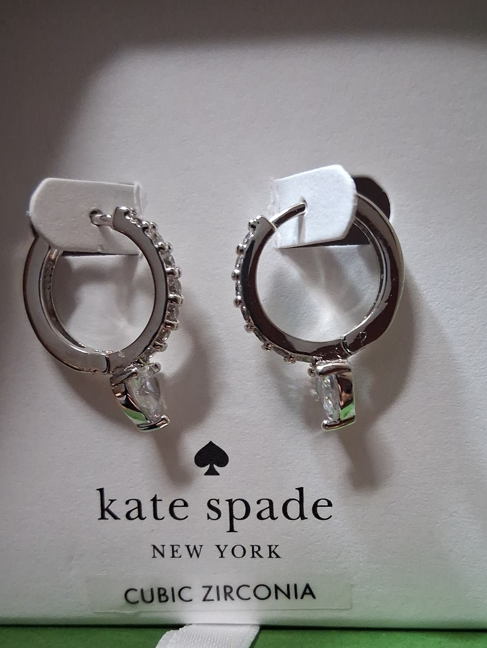 KATE SPADE CUBIC ZIRCONIA EARRINGS